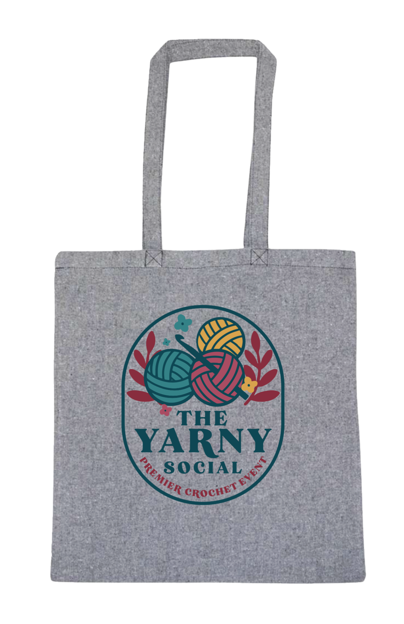 Yarny Social - Lightweight Canvas Tote