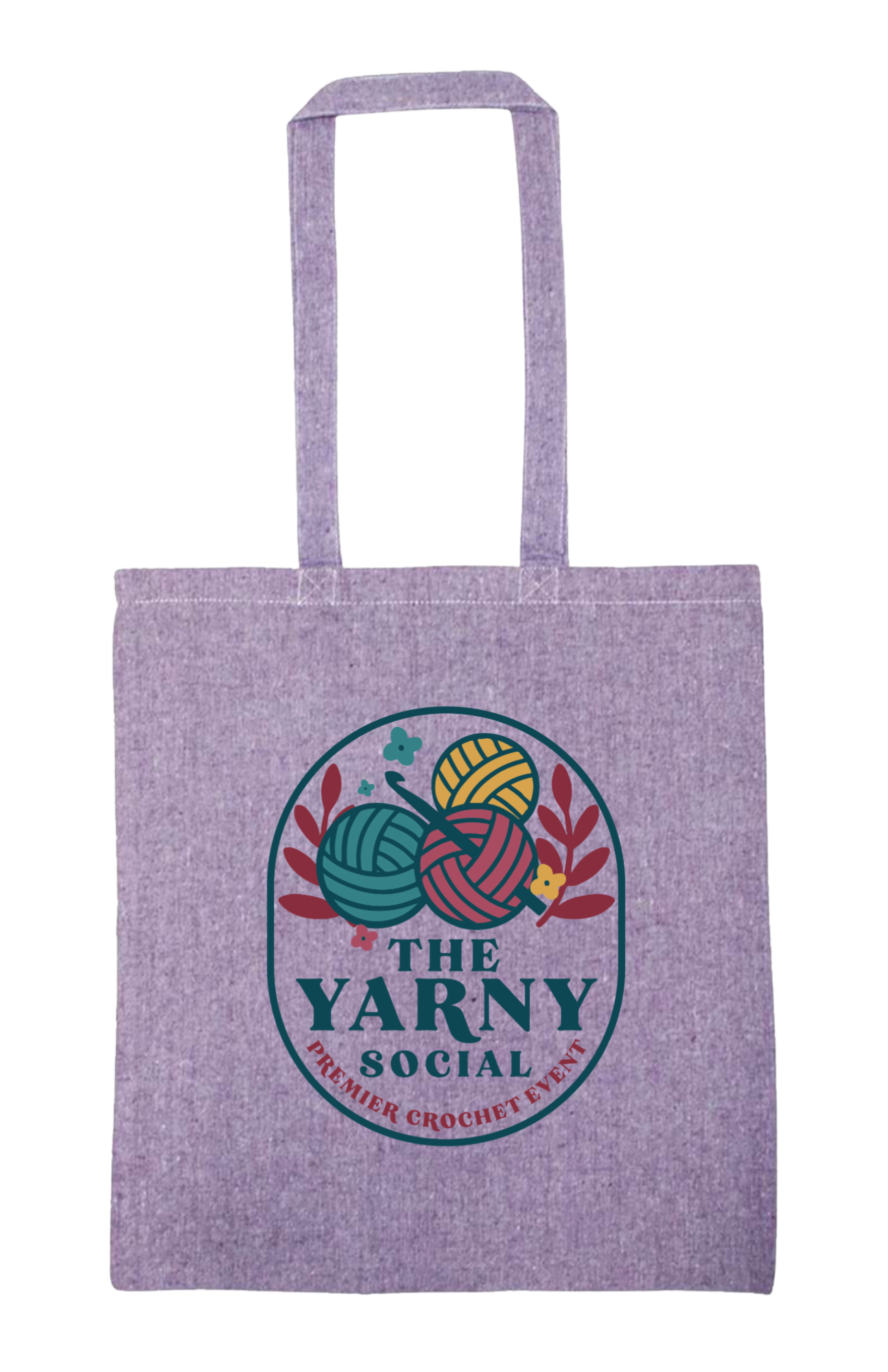 Yarny Social - Lightweight Canvas Tote