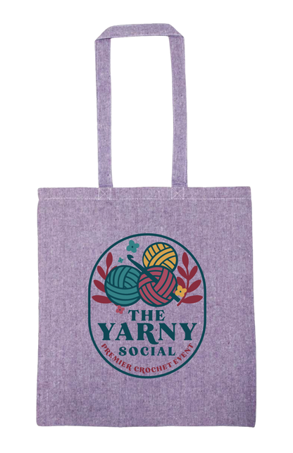 Yarny Social - Lightweight Canvas Tote