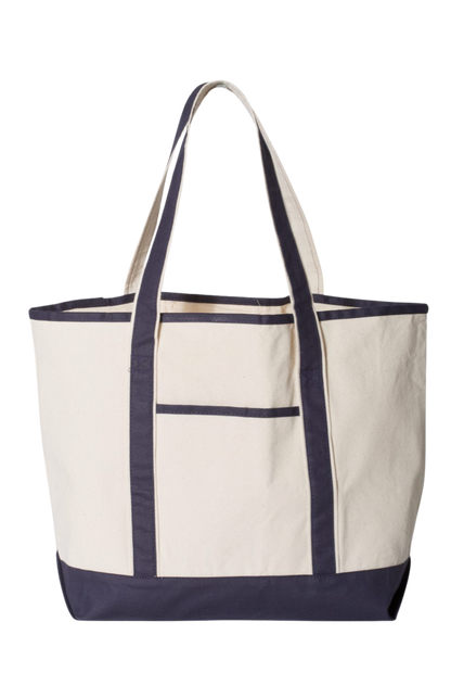 Yarny Social - Large Canvas Deluxe Tote