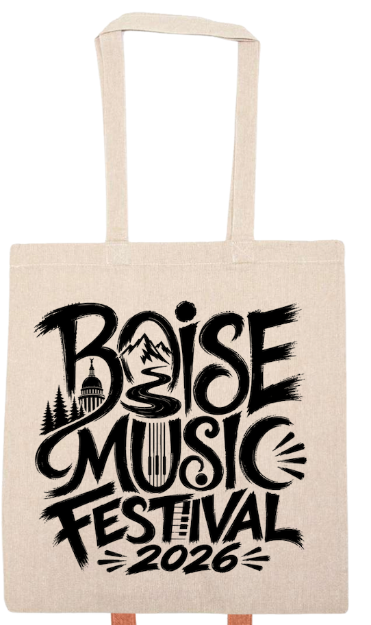 BMF 2026 - Liberty Lightweight Recycled Canvas Tote - BMF RIVER LOGO