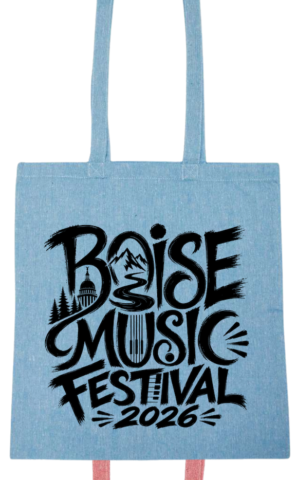 BMF 2026 - Liberty Lightweight Recycled Canvas Tote - BMF RIVER LOGO