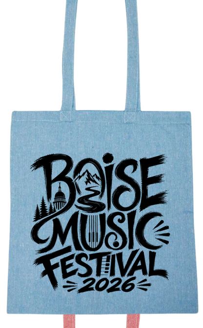 BMF 2026 - Liberty Lightweight Recycled Canvas Tote - BMF RIVER LOGO