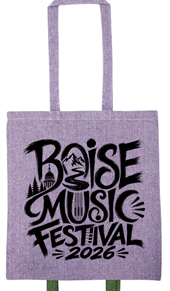 BMF 2026 - Liberty Lightweight Recycled Canvas Tote - BMF RIVER LOGO