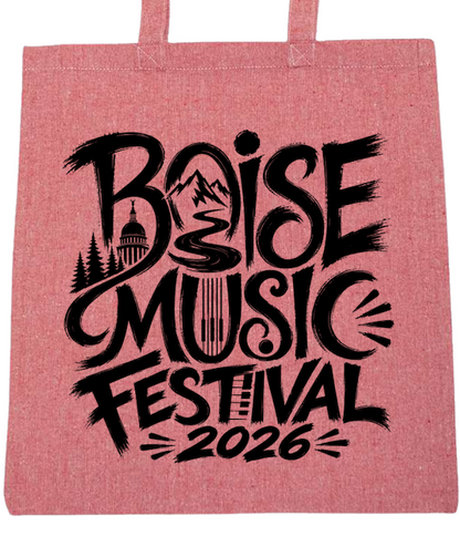 BMF 2026 - Liberty Lightweight Recycled Canvas Tote - BMF RIVER LOGO