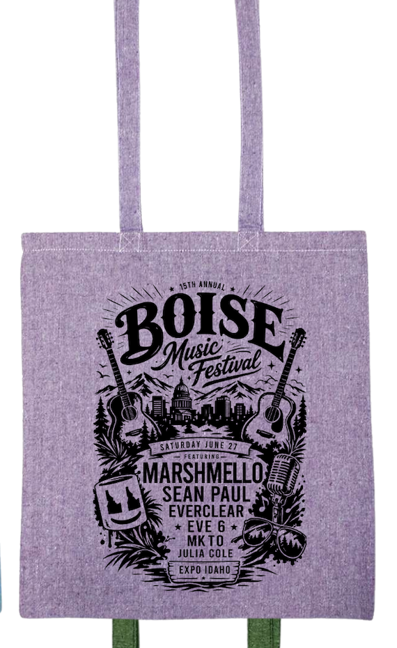 BMF 2026 - Liberty Lightweight Recycled Canvas Tote - LINEUP