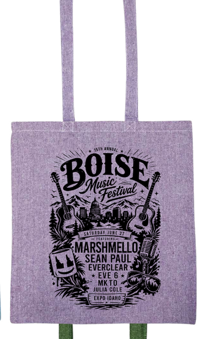 BMF 2026 - Liberty Lightweight Recycled Canvas Tote - LINEUP