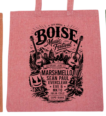 BMF 2026 - Liberty Lightweight Recycled Canvas Tote - LINEUP