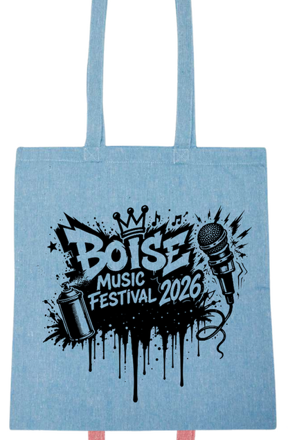 BMF 2026 - Liberty Lightweight Recycled Canvas Tote - SPRAY PAINT