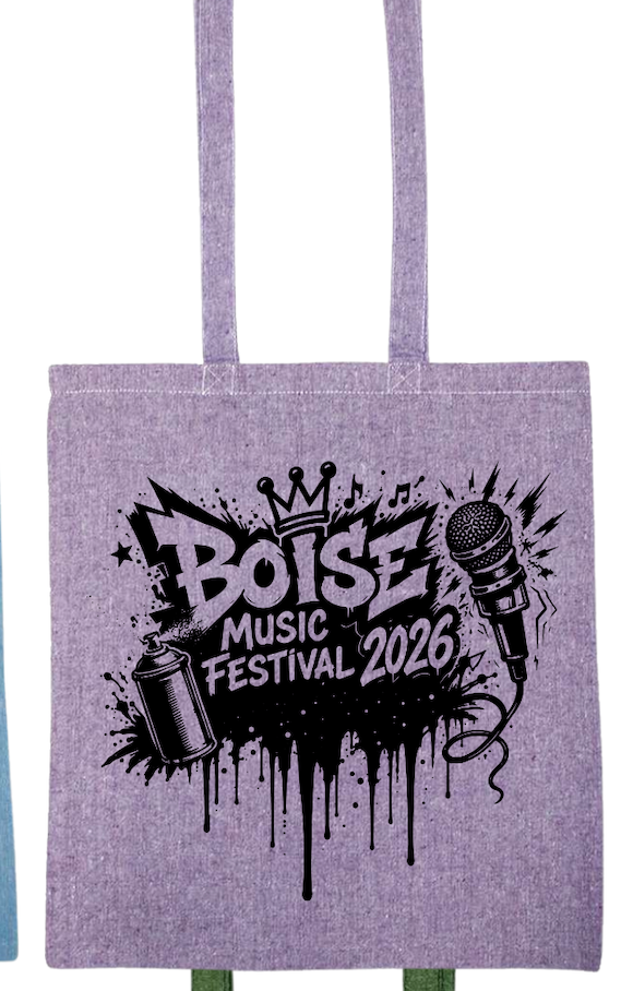BMF 2026 - Liberty Lightweight Recycled Canvas Tote - SPRAY PAINT
