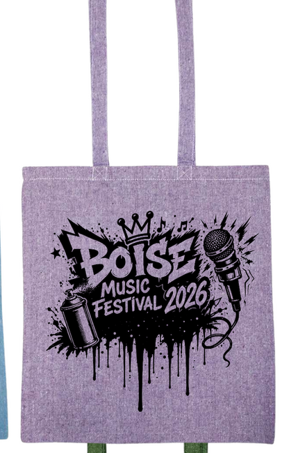 BMF 2026 - Liberty Lightweight Recycled Canvas Tote - SPRAY PAINT