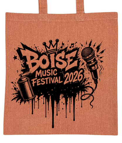 BMF 2026 - Liberty Lightweight Recycled Canvas Tote - SPRAY PAINT