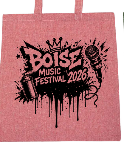 BMF 2026 - Liberty Lightweight Recycled Canvas Tote - SPRAY PAINT