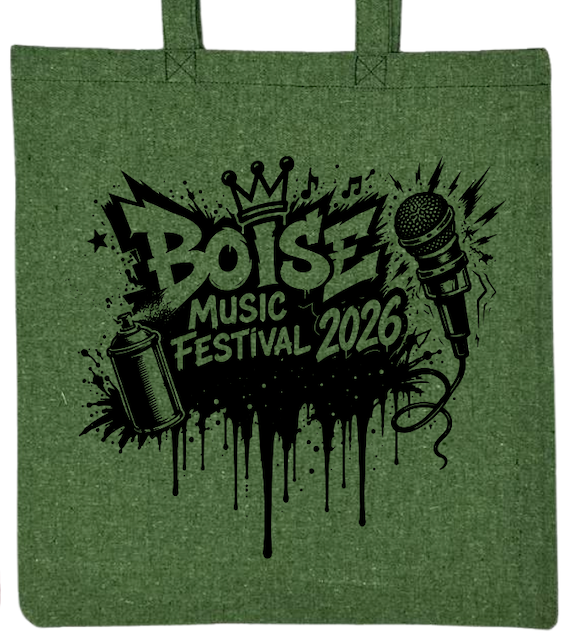 BMF 2026 - Liberty Lightweight Recycled Canvas Tote - SPRAY PAINT