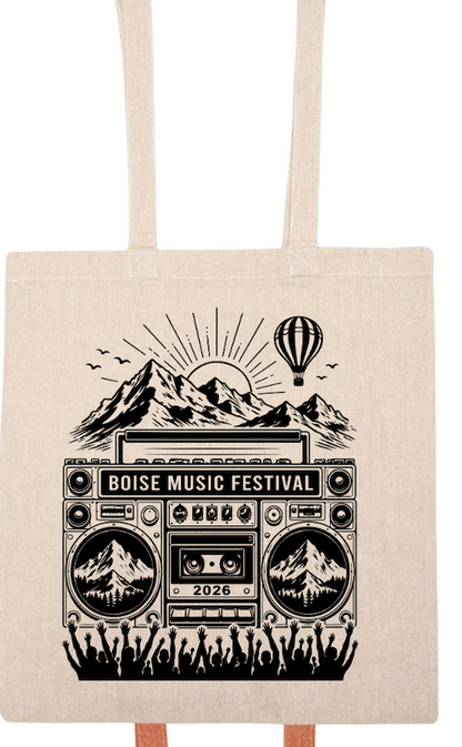 BMF 2026 - Liberty Lightweight Recycled Canvas Tote - BOOMBOX