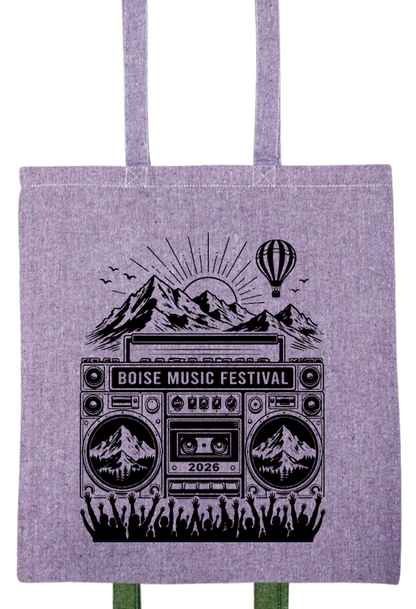 BMF 2026 - Liberty Lightweight Recycled Canvas Tote - BOOMBOX