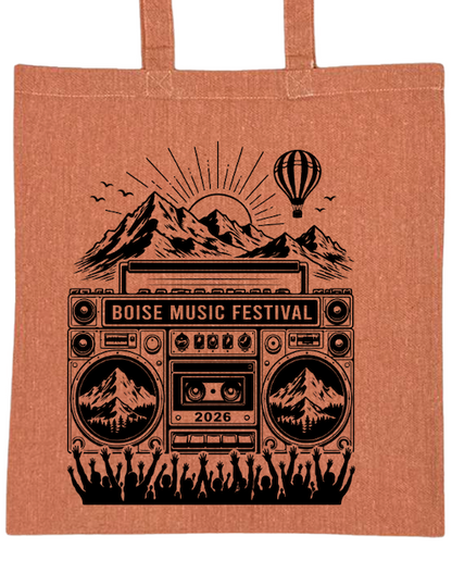 BMF 2026 - Liberty Lightweight Recycled Canvas Tote - BOOMBOX