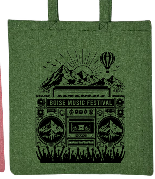 BMF 2026 - Liberty Lightweight Recycled Canvas Tote - BOOMBOX