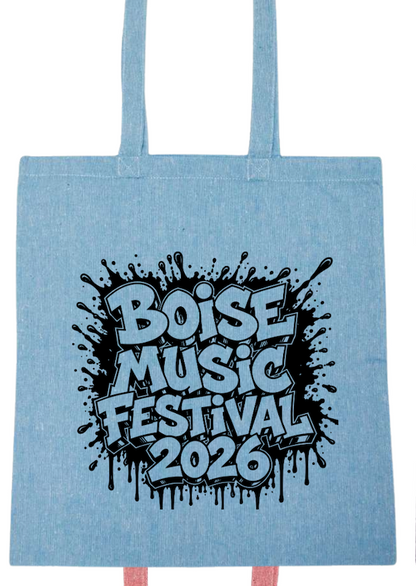 BMF 2026 - Liberty Lightweight Recycled Canvas Tote - SPLATTER