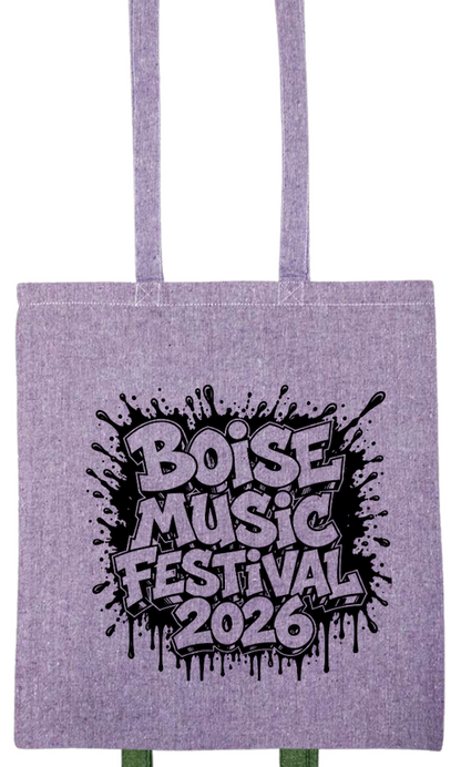 BMF 2026 - Liberty Lightweight Recycled Canvas Tote - SPLATTER