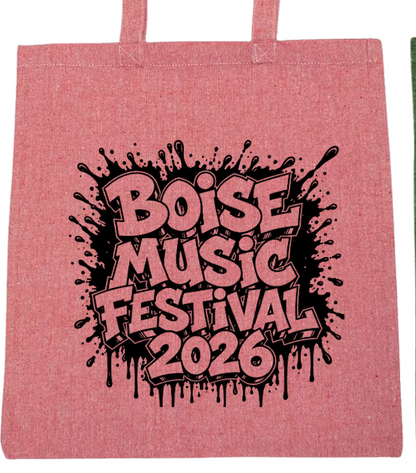 BMF 2026 - Liberty Lightweight Recycled Canvas Tote - SPLATTER