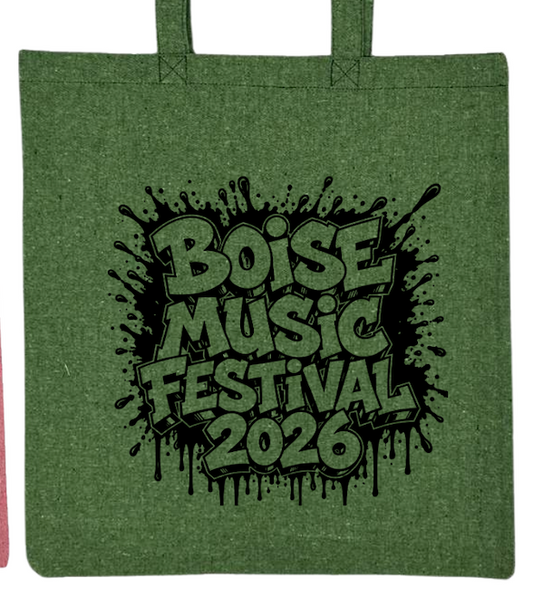 BMF 2026 - Liberty Lightweight Recycled Canvas Tote - SPLATTER