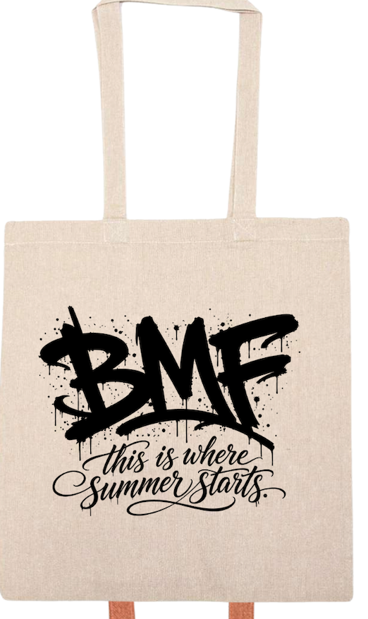 BMF 2026 - Liberty Lightweight Recycled Canvas Tote - GRAFFITI