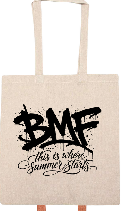 BMF 2026 - Liberty Lightweight Recycled Canvas Tote - GRAFFITI
