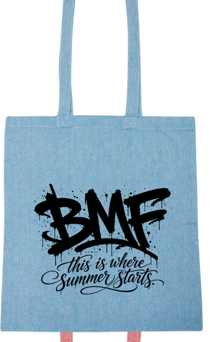 BMF 2026 - Liberty Lightweight Recycled Canvas Tote - GRAFFITI