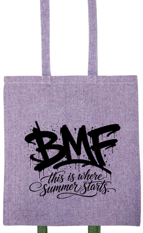BMF 2026 - Liberty Lightweight Recycled Canvas Tote - GRAFFITI