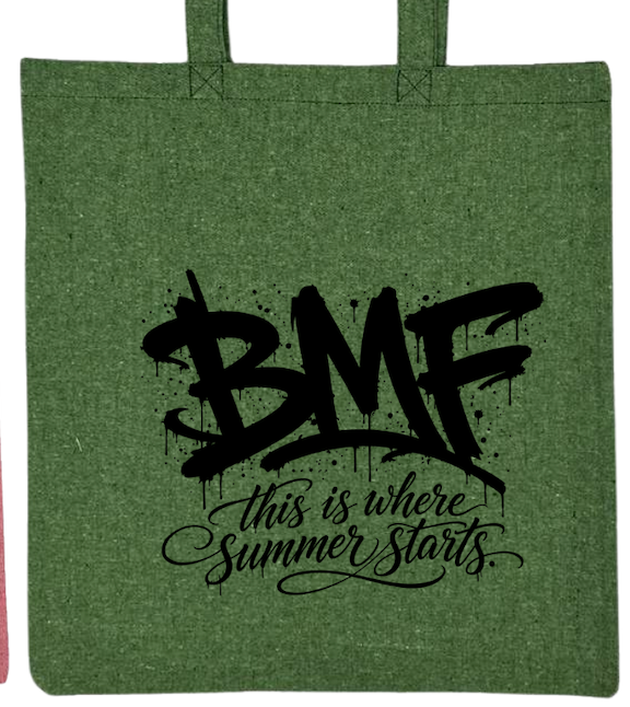 BMF 2026 - Liberty Lightweight Recycled Canvas Tote - GRAFFITI