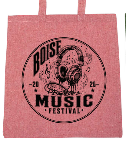 BMF 2026 - Liberty Lightweight Recycled Canvas Tote - CIRCLE LOGO