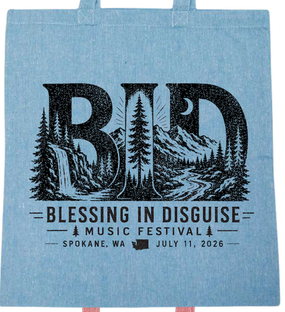 BID 2026 - Liberty Lightweight Recycled Canvas Tote - BID NATURE LETTERS