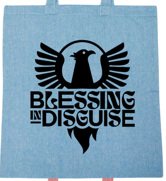 BID 2026 - Liberty Lightweight Recycled Canvas Tote - BLESSING IN DISGUISE LOGO