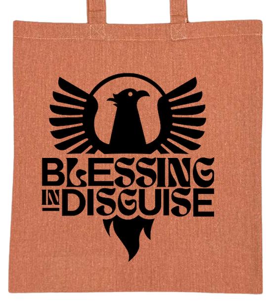 BID 2026 - Liberty Lightweight Recycled Canvas Tote - BLESSING IN DISGUISE LOGO