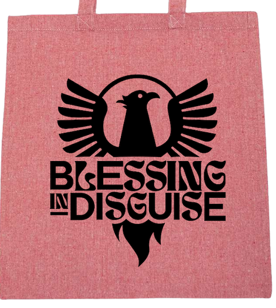 BID 2026 - Liberty Lightweight Recycled Canvas Tote - BLESSING IN DISGUISE LOGO