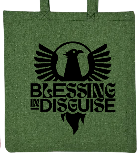 BID 2026 - Liberty Lightweight Recycled Canvas Tote - BLESSING IN DISGUISE LOGO
