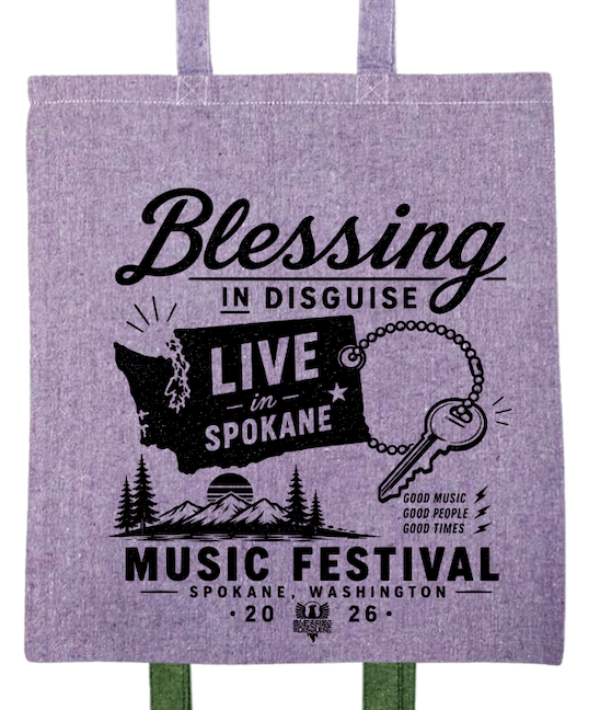 BID 2026 - Liberty Lightweight Recycled Canvas Tote - WA STATE KEYCHAIN