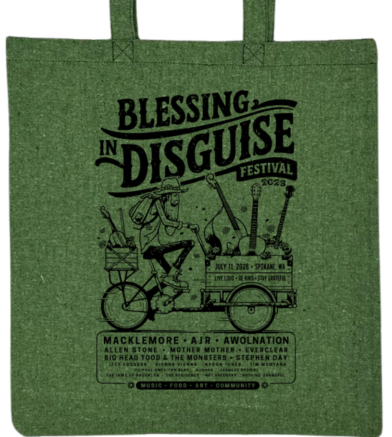 BID 2026 - Liberty Lightweight Recycled Canvas Tote - FOLKSY CART GUY