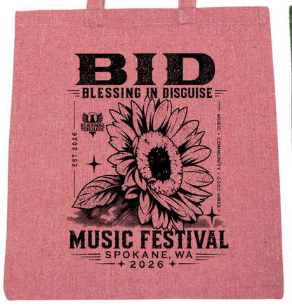 BID 2026 - Liberty Lightweight Recycled Canvas Tote - BID SUNFLOWER