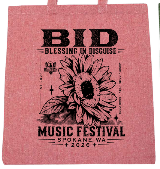BID 2026 - Liberty Lightweight Recycled Canvas Tote - BID SUNFLOWER